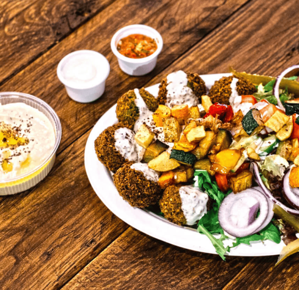 Günstig essen gehen in München: Sim Sim Falafel