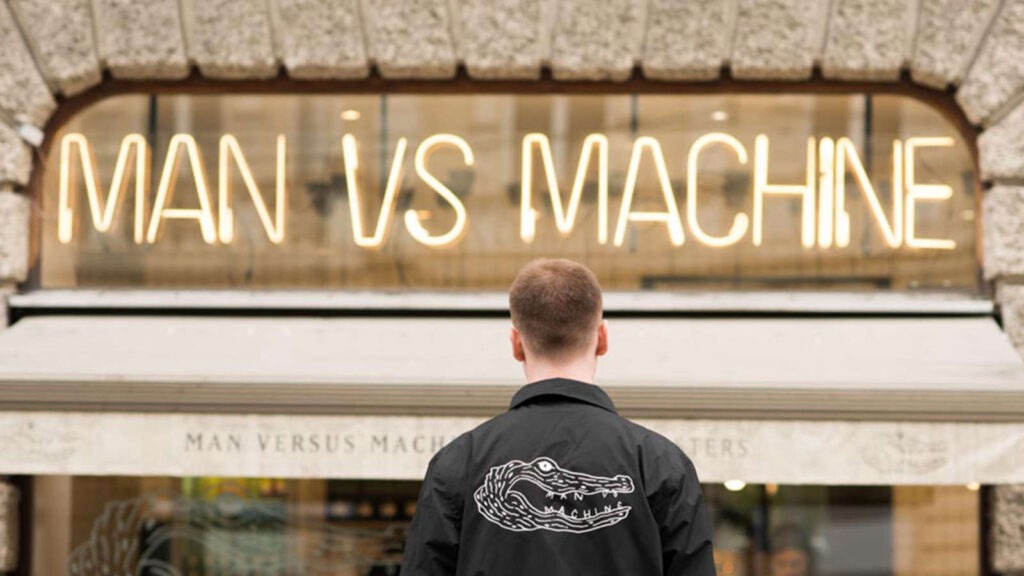 Kaffeerösterei München: Man vs Machine