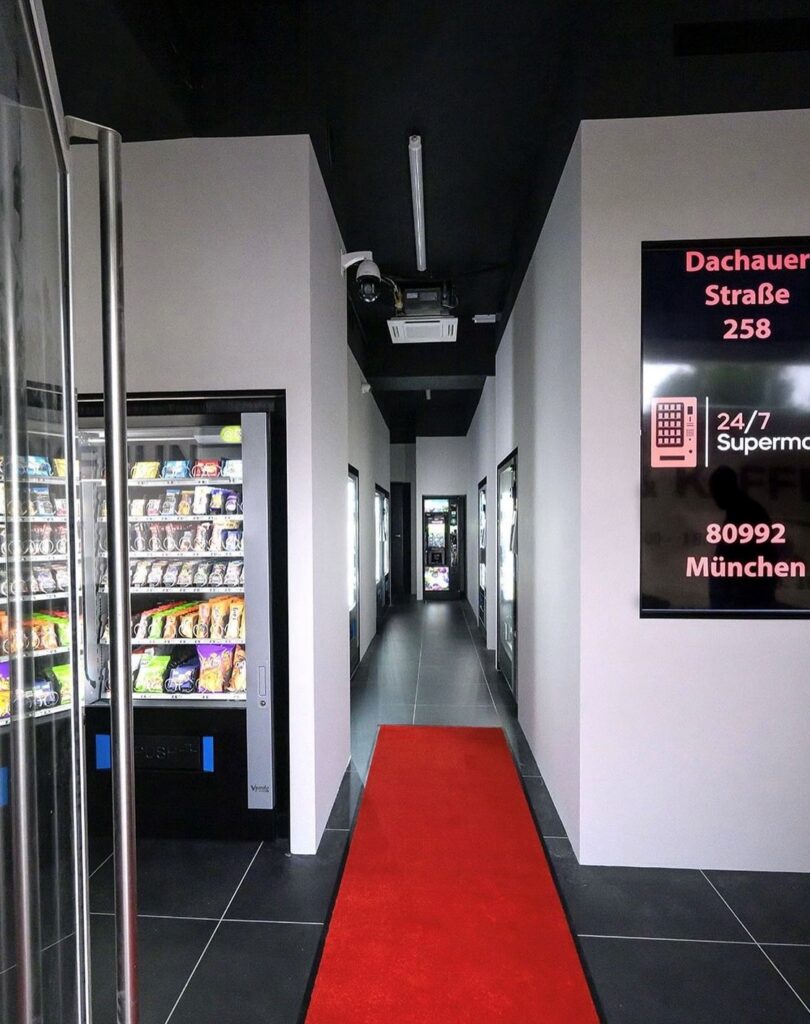 Deutschlands größter 24/7 Automaten-Supermarkt