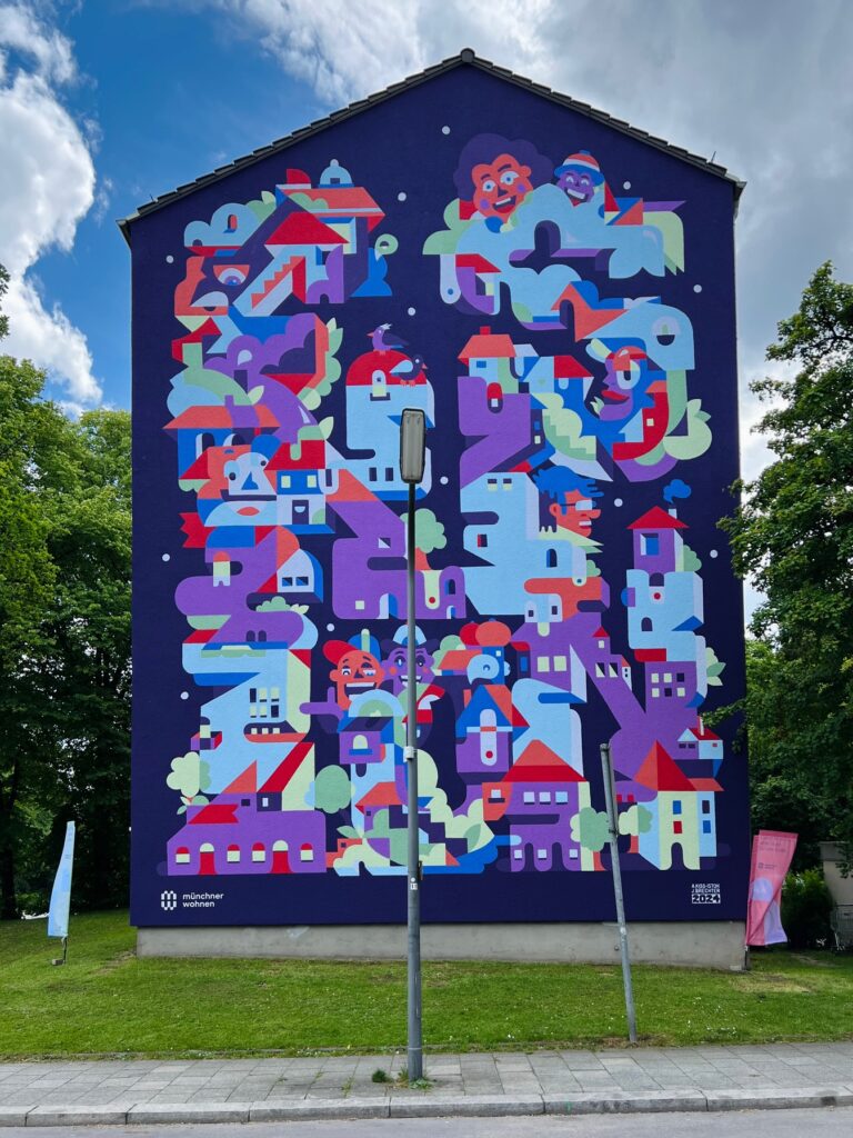 Mural Fusion von Johannes Brechter und Armin Kiss